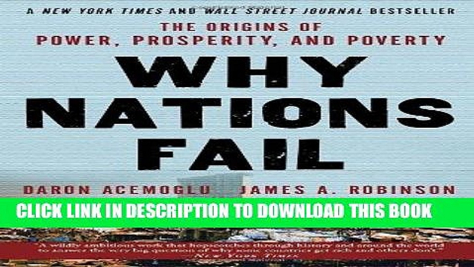 [FREE] EBOOK Why Nations Fail: The Origins of Power, Prosperity, and Poverty ONLINE COLLECTION