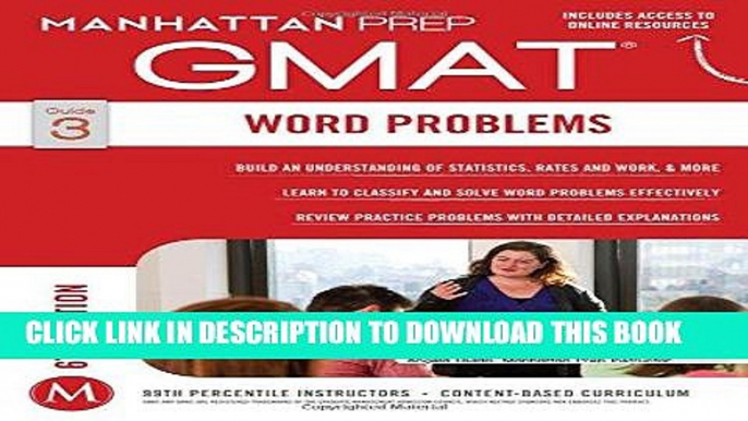 [READ] EBOOK GMAT Word Problems (Manhattan Prep GMAT Strategy Guides) BEST COLLECTION