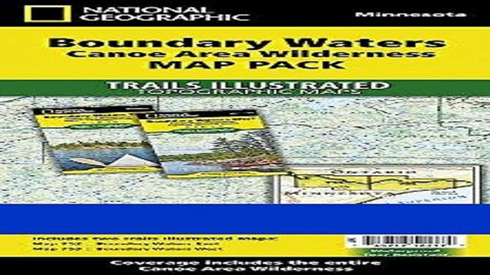 [FREE] EBOOK Boundary Waters Canoe Area Wilderness [Map Pack Bundle] (National Geographic Trails