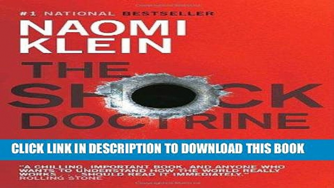 [PDF] The Shock Doctrine: The Rise of Disaster Capitalism Popular Online