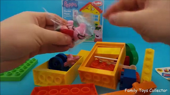 Peppa Big Blocks LEGO Duplo blokken huis bouwen ~ Building Peppa Pig Blocks house