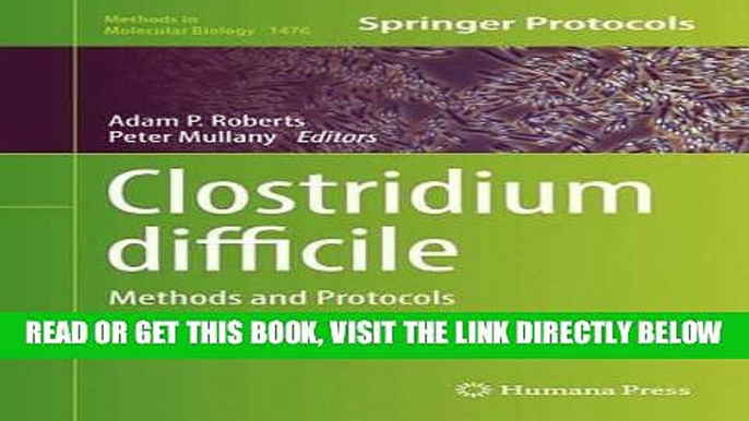 [READ] EBOOK Clostridium difficile: Methods and Protocols (Methods in Molecular Biology) BEST