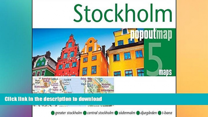 READ BOOK  Stockholm PopOut Map: Handy, pocket size, pop-up map of Stockholm (PopOut Maps)  BOOK