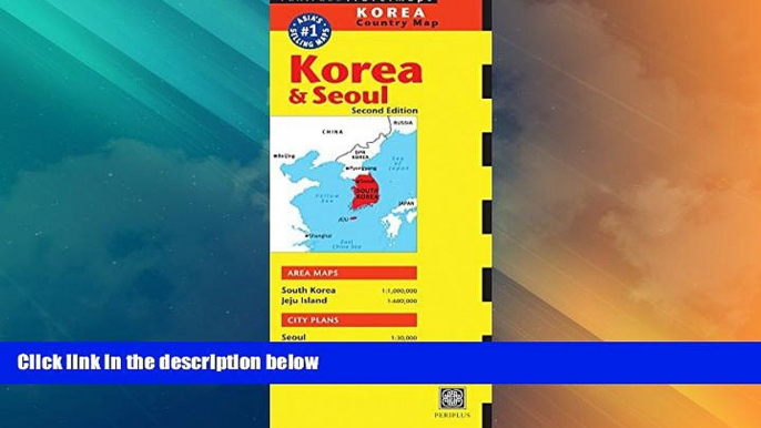 Deals in Books  Korea   Seoul Travel Map  (Periplus Travel Maps)  Premium Ebooks Best Seller in USA