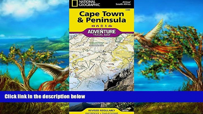 Big Deals  Cape Town and Peninsula [South Africa] (National Geographic Adventure Map)  Most Wanted