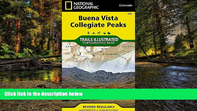 Must Have  Buena Vista, Collegiate Peaks (National Geographic Trails Illustrated Map)  Buy Now