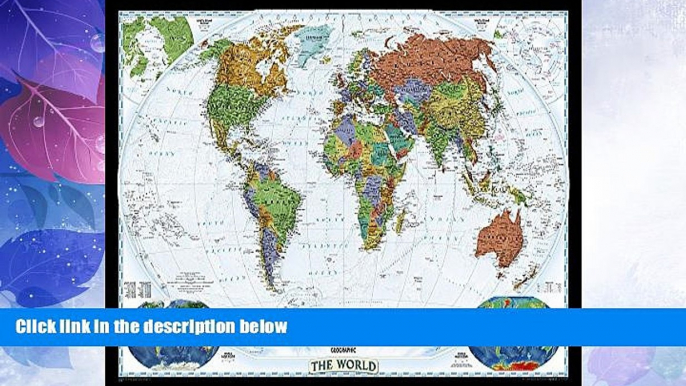 Buy NOW  World Decorator [Enlarged and Tubed] (National Geographic Reference Map)  Premium Ebooks