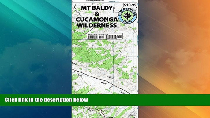 Buy NOW  Mt. Baldy, Cucamonga Wilderness, Trail Map: Camping, Mountain Biking, Hiking, Trail