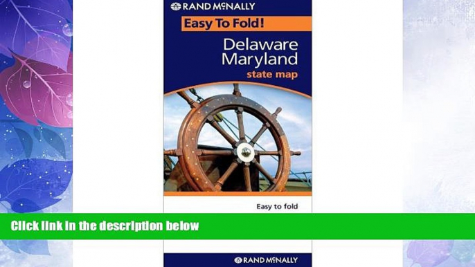 Big Sales  Rand McNally Delaware - Maryland Easy to Fold (Laminated) (EasyFinder) (Easyfinder S)