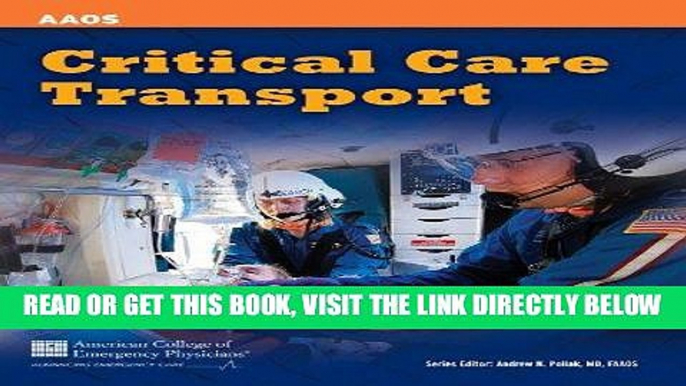 [READ] EBOOK Critical Care Transport ONLINE COLLECTION