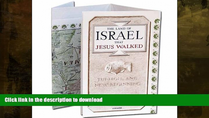 GET PDF  The Land of Israel That Jesus Walked: Turmoil and New Beginning - A Historical Map