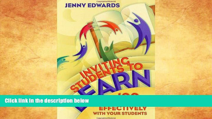 eBook Here Inviting Students to Learn: 100 Tips for Talking Effectively with Your Students