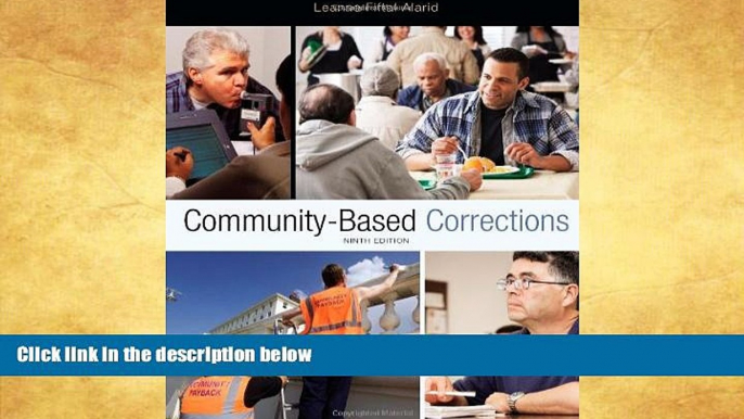 eBook Here Community-Based Corrections