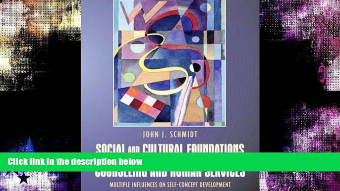 Enjoyed Read Social and Cultural Foundations of Counseling and Human Services: Multiple Influences