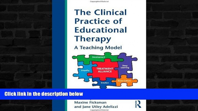 Fresh eBook The Clinical Practice of Educational Therapy: A Teaching Model