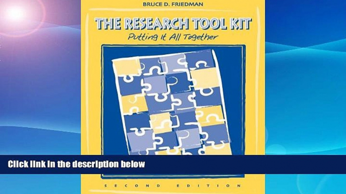 eBook Here The Research Tool Kit: Putting it All Together (Social Work Research Methods / Writing