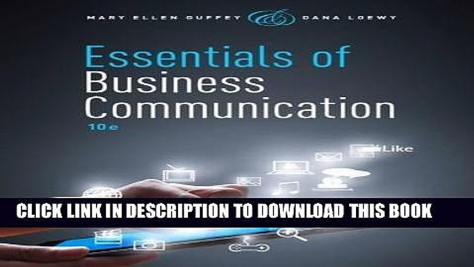 [READ] EBOOK Essentials of Business Communication (with Premium Website, 1 term (6 months) Printed