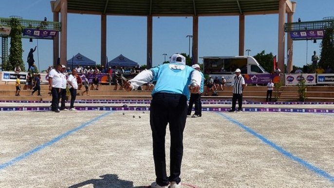 Odyssée de la pétanque à Montpellier : Quintais VS Fazzino