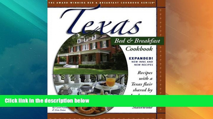 Big Deals  Texas Bed   Breakfast Cookbook  Full Read Most Wanted