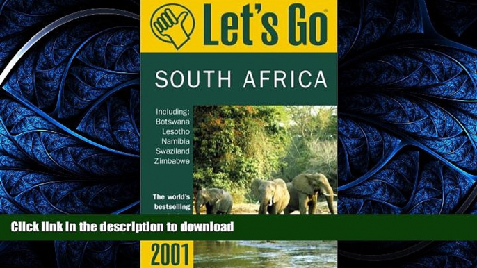 FAVORIT BOOK Let s Go 2001: South Africa: The World s Bestselling Budget Travel Series PREMIUM