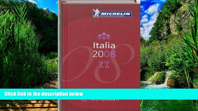 Books to Read  Michelin Guide Italia (Michelin Red Guide Italia (Italy): Hotels   Restaurants