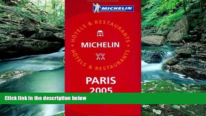 Big Deals  Michelin 2005 Paris French Language edition  Best Seller Books Most Wanted