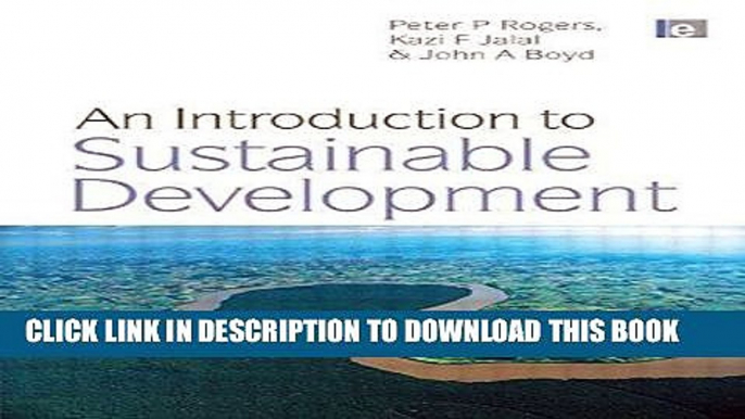 [DOWNLOAD] PDF An Introduction to Sustainable Development New BEST SELLER