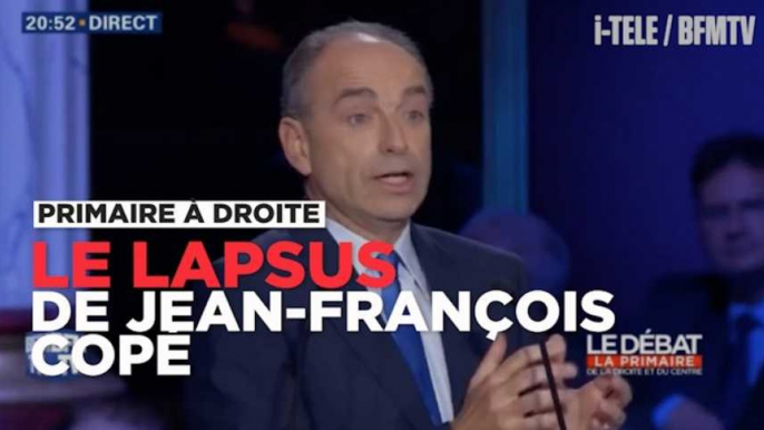 "Il faut des ministres de gauche" : le lapsus de Copé