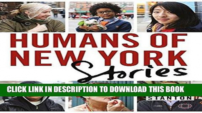 Best Seller Humans of New York : Stories Free Read