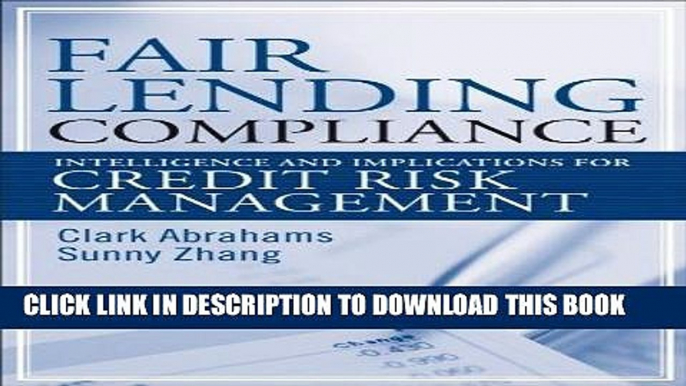 Ebook Fair Lending Compliance: Intelligence and Implications for Credit Risk Management Free
