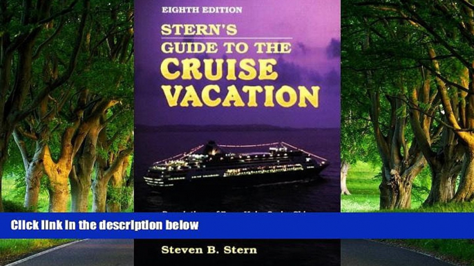 Big Deals  Stern s Guide to the Cruise Vacation 2005  Best Seller Books Best Seller