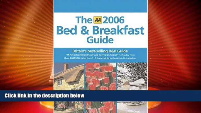 Big Deals  AA Bed   Breakfast Guide 2006  Best Seller Books Best Seller