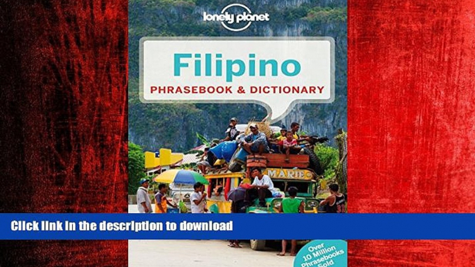 FAVORIT BOOK Lonely Planet Filipino (Tagalog) Phrasebook   Dictionary (Lonely Planet Phrasebooks)