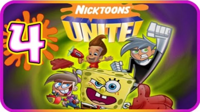 Nicktoons Unite Walkthrough Part 4 (PS2, Gamecube) Bikini Bottom