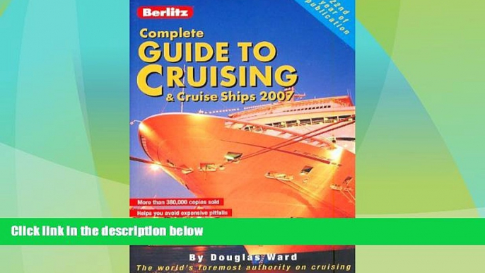 Big Deals  Berlitz Complete Guide to Cruising   Cruise Ships  Best Seller Books Most Wanted