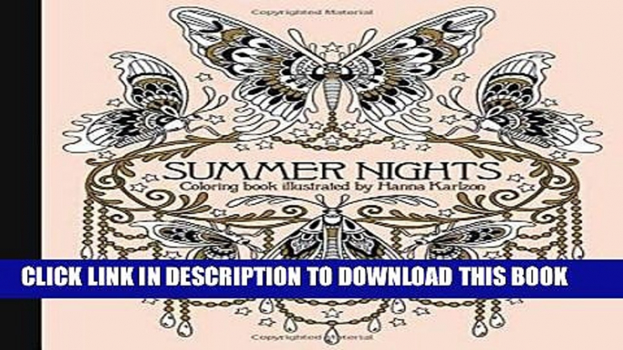 [PDF] Summer Nights Coloring Book: Originally Published in Sweden as "Sommarnatt" (Daydream