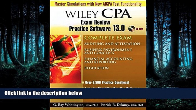 FULL ONLINE  Wiley CPA Examination Review Practice Software 13.0, Complete Set