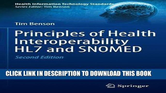 Read Now Principles of Health Interoperability HL7 and SNOMED  (Health Information Technology