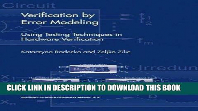 Read Now Verification by Error Modeling: Using Testing Techniques in Hardware Verification