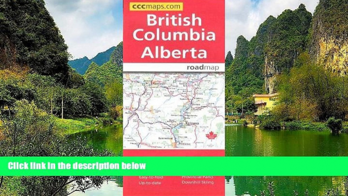 Deals in Books  British Columbia   Alberta, Road Map  Premium Ebooks Online Ebooks