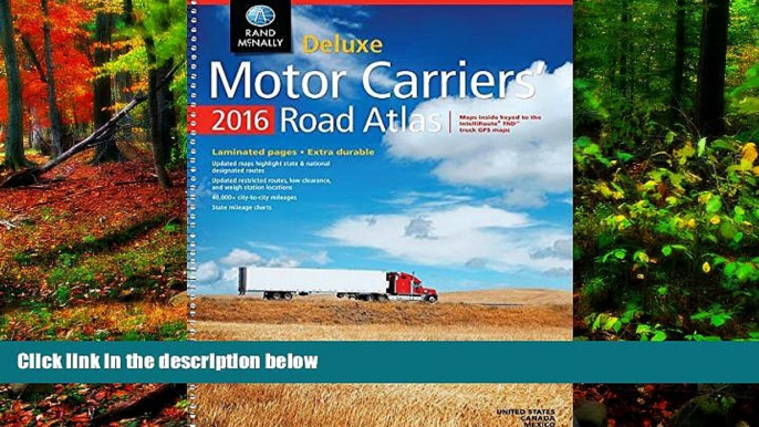 Deals in Books  Rand Mcnally 2016 Motor Carriers  Road Atlas (Rand Mcnally Motor Carriers  Road