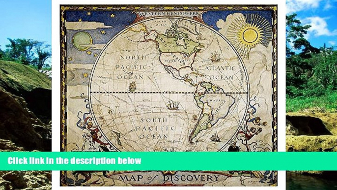 Must Have  Map of Discovery, Western Hemisphere [Tubed] (National Geographic Reference Map)