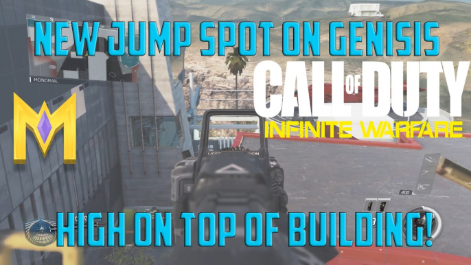 CoD iW Glitches - NEW Genisis Jump Spot "On Top Of Building"  (Infinite Warfare Glitches)