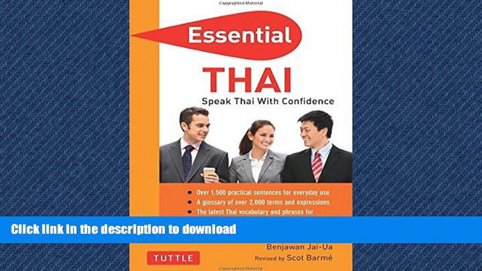 EBOOK ONLINE Essential Thai: Speak Thai With Confidence! (Thai Phrasebook   Dictionary) (Essential