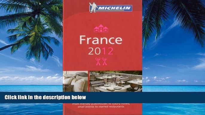 Big Deals  MICHELIN Guide France 2012: Hotels   Restaurants (Michelin Guide/Michelin) (French