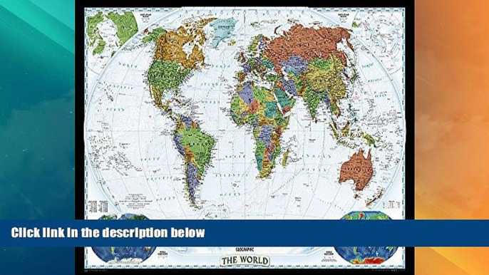 Big Deals  World Decorator [Enlarged and Tubed] (National Geographic Reference Map)  Full Read