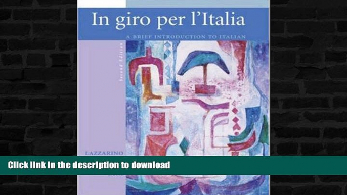 EBOOK ONLINE  In Giro Per L Italia: Student Edition (Italian Edition)  PDF ONLINE