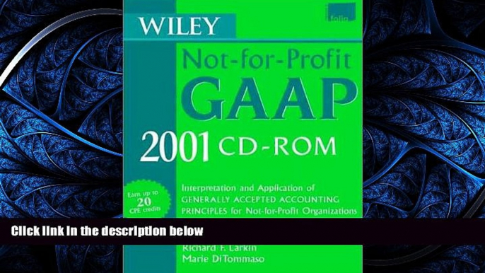 different   Wiley Not-for-Profit GAAP 2001: Interpretation and Application of Generally Accepted