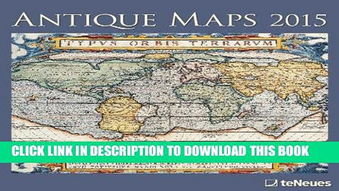 Best Seller 2015 Antique Maps Wall Calendar Free Read