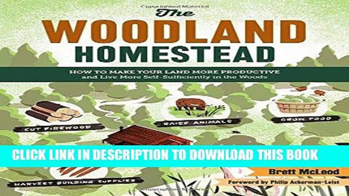 Read Now The Woodland Homestead: How to Make Your Land More Productive and Live More